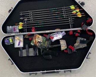 Bushwhacker crossbow with accessories  - $375 or best offer