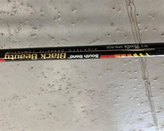 Black Beauty South fishing rod - $25 or best offer