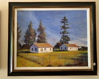“Farm Workers Cottage”
Oil on canvas
Vinnie Bumatay 
20 x 24
800.00
