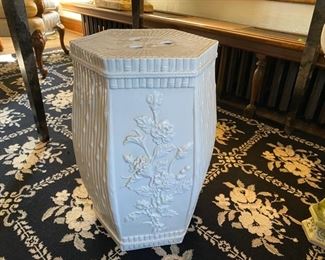 Italian ceramic garden stool 95.00