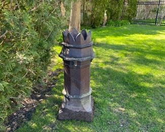 Antique English terra-cotta chimney #4 250.00
