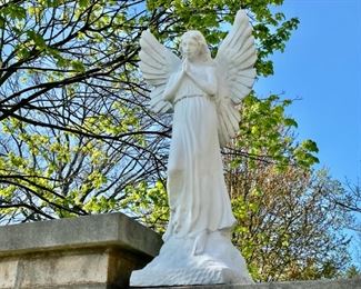 23” Angel garden figure