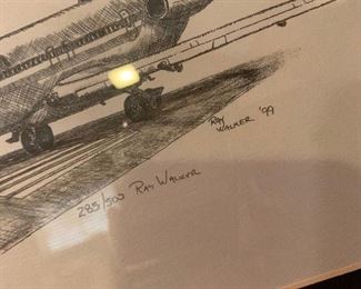 Ray Walker signed and numbered