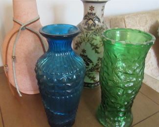 Lot 7 - Lot of four Vase's -$30.00           