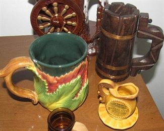 Lot 38 - Lot of Large and small decorative cups - 20.00   