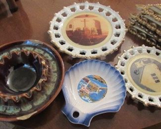Lot 42- Vintage four decorative ashtrays $12.00    
