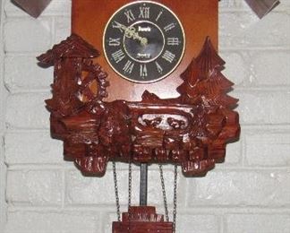 Lot 79 - Wood Radio Clock $45.00                          