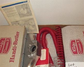 Part of lot 93 Kirby accessories