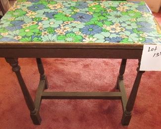 Lot 135 - small table $15.00