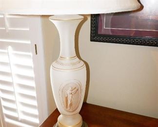 Nice Vintage Glass Lamp