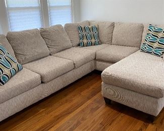 Sectional Sofa with Lounge Chair (Pet Free/Smoke Free Home)