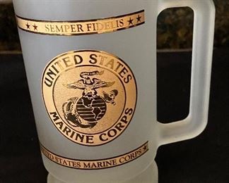Semper Fidelis United States Marine Corps Frosted Mug