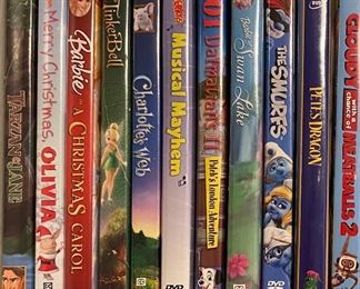 Assorted Disney & Other Child's DVD's