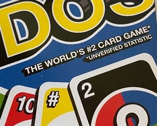 DOS The World's #2 Card Game UNO