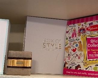 Melissa & Doug Sticker Book, Assorted Decorative Boxes