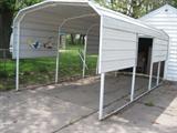 Metal garage unit