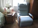Blue Recliner