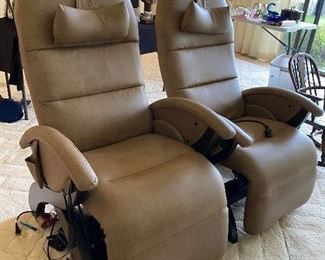 Relax the Back Reclining leather chairs $800 Each This item is offered for presale with payment to insure you get what you want. Please text 847-269-6272 to purchase, I will call you back with in 24 hours