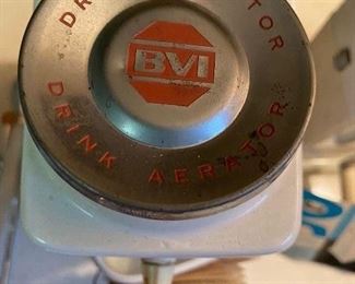 124. BVI Lid..Drink Aerator..mixer