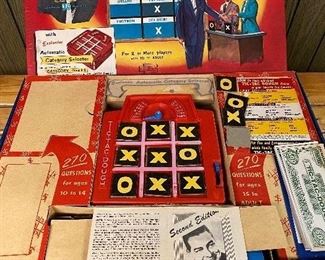 127. Vintage Tic Tac Dough TV Quiz Game 1956 $10