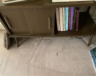 250. Mid Century Record Cabinet 39 x15 $39