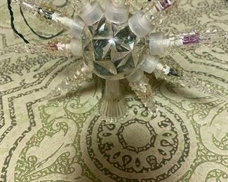 291. Vintage Starburst Tree Topper. $8