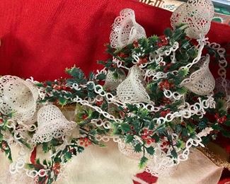 300. Vintage Plastic Christmas Garland $4