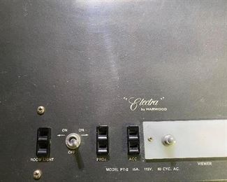 86. Electra Projection Table By Hardwood $15