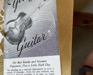153. Pamphlet comes with the Guitar 