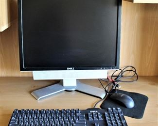 Dell monitor and keyboard and in like new condition.