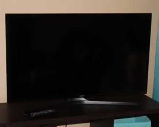 Newer model flat screen television.