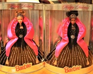 Barbie Happy Holidays collector dolls