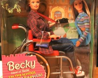 Barbie's friend Becky