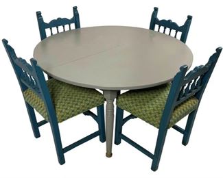 CHILD'S TABLE AND CHAIRS BY REGENCY CUSTOM CORPORATION $115