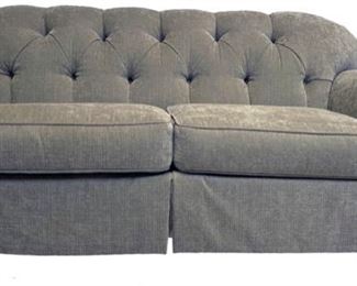 TUFTED BACK ROLLED ARM 2 CUSHION SOFA BY LEE FURNITURE $95