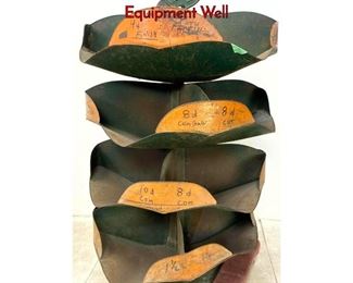 Lot 1176 REVOLVO Rotating Parts Bin Shelf. Steel Equipment Well