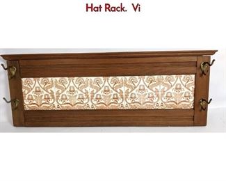 Lot 1241 William Morris Style Arts And Crafts Coat Hat Rack. Vi