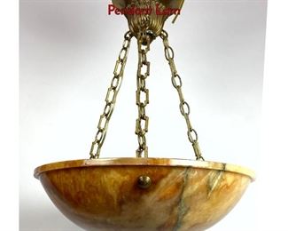 Lot 1272 Classical Alabaster Dome Chandelier Ceiling Pendant Lam