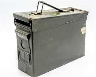 Vintage Ammo Box Empty, Held 200 Cartridges 7.62 MM-NATO-M82