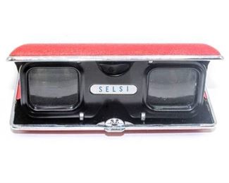 Vintage Selsi Folding Opera Theater Sport Binoculars