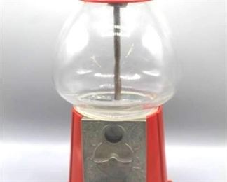 Vintage Heavy Metal Carousel Gumball Machine