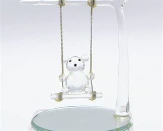 Spoontiques Crystal Swinging Bear 1986