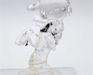 1992 Samuel J. Butcher Enesco Glass Ice Skating Figurine