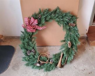 Large Christmas Wreath https://ctbids.com/#!/description/share/408502