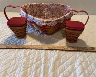 Longaberger Valentines Baskets https://ctbids.com/#!/description/share/408507