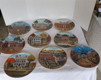 Colonial decorative plates from The Colonial Heritage Series https://ctbids.com/#!/description/share/408520
