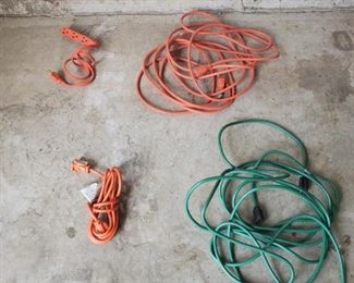 Medium Duty Extension cords orange and green https://ctbids.com/#!/description/share/408517