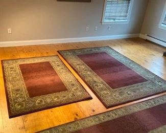 Throw rugs, set of 3 #2 https://ctbids.com/#!/description/share/408561