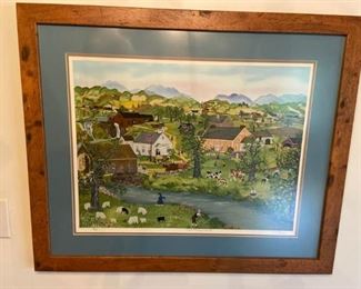 ''Trout Fishing in Vermont '' print by Will Moses signed and numbered https://ctbids.com/#!/description/share/408591 
