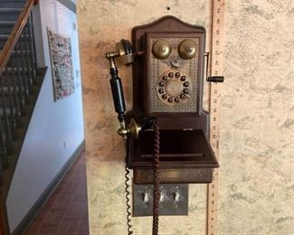 Antique Phone replica. https://ctbids.com/#!/description/share/408595